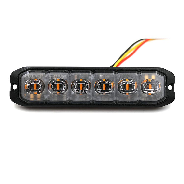 LED предупредителна светлина за силиконова леща